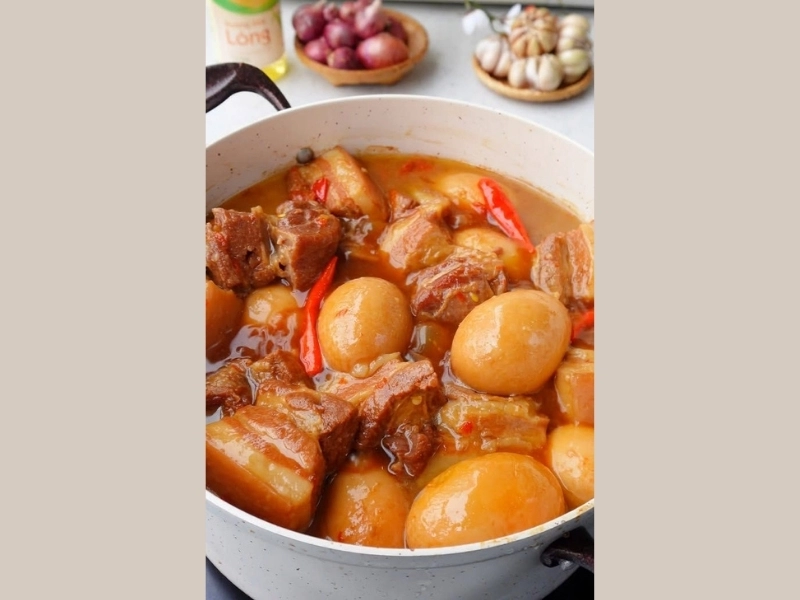 Nấu thịt kho ngon hơn với nồi nhôm Kim Hằng