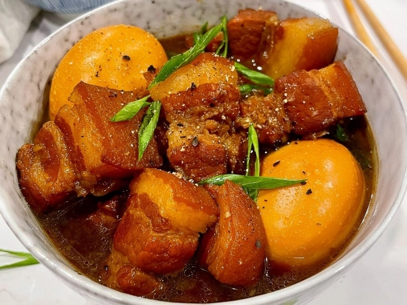 Thời điểm thưởng thức món thịt kho ngon chuẩn vị