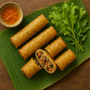 5 Món Ngon Ngày Tết Mà Bạn Nên Biết 3 Hình Chả giò giọn giụm, khai vị ngày Tết