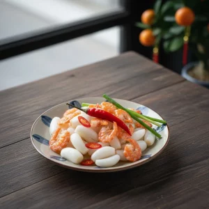 5 Món Ngon Ngày Tết Mà Bạn Nên Biết 2 Hình Củ kiệu chua ngọt vị thanh cân bằng mâm cơm Tết.