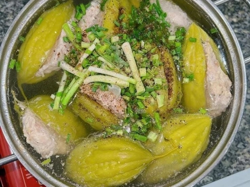 Canh khổ qua cho những ngày đầu năm mới may mắn