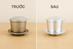 Phin bị phai màu khi vệ sinh sai cách.