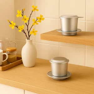 Phin sạch sáng bóng sau khi vệ sinh đúng cách.