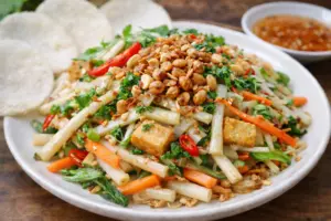 Bí Quyết Cách Làm Gỏi Ngó Sen Chay Cho Những Ngày Thanh Khiết 1 hình ảnh gỏi ngó sen chay giòn ngon