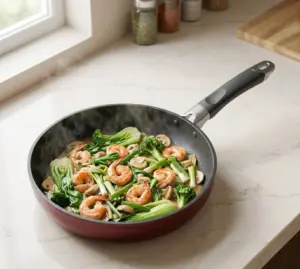 Chảo Chống Dính Cao Cấp - Tiêu Chuẩn Chất Liệu Nhật Bản Và Cách Chọn Bền Lâu 1 Chảo chống dính cao cấp Kim Hằng