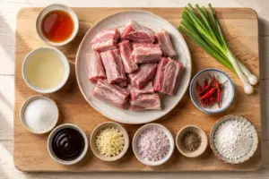 Cách Làm Sườn Xào Chua Ngọt Mềm Thơm, Đậm Vị Cho Bữa Cơm Gia Đình 1 Nguyên liệu cần có để tạo nên món sườn xào chua ngọt chuẩn vị