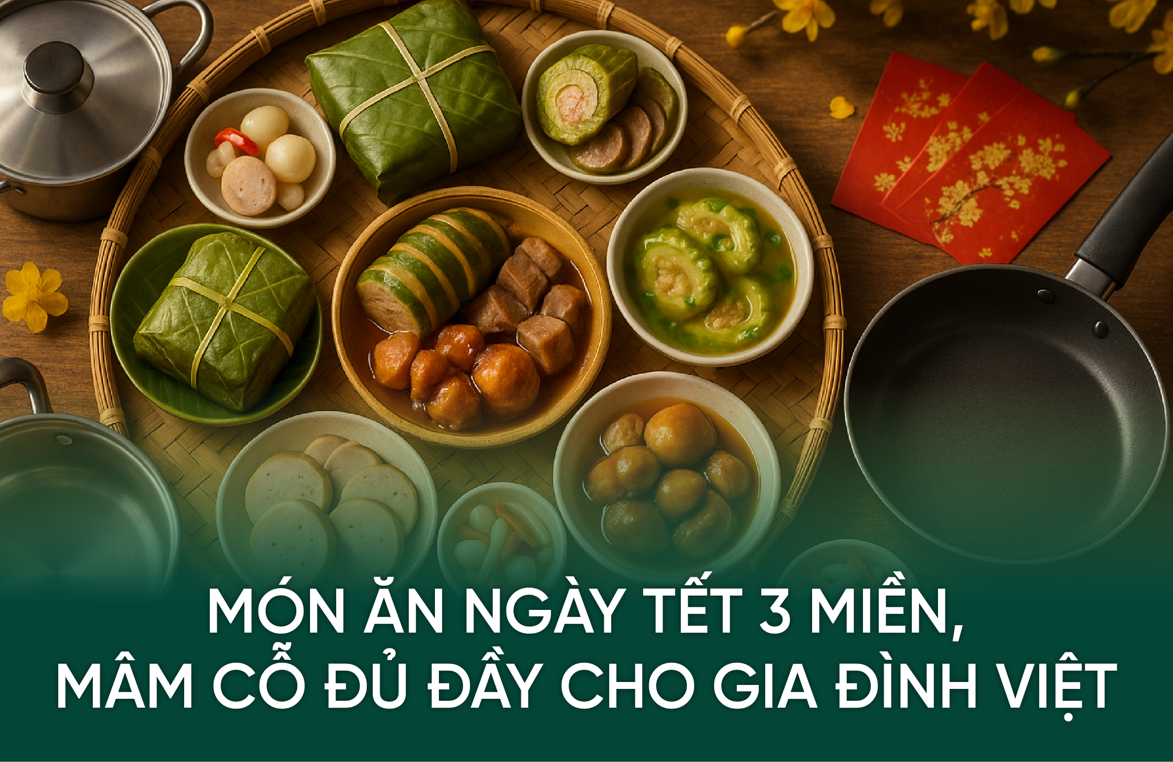 Món Ăn Ngày Tết 3 Miền, Mâm Cỗ Đủ Đầy Cho Gia Đình Việt